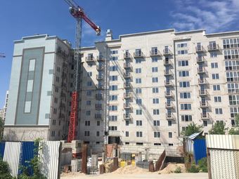 Фотографии хода строительства - Комплекс  жилых домов  по ул. Малоярославской в г. Калининграде (1 этап - жилой дом № 1)