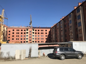 Фотографии хода строительства - многоквартирный жилой дом с подземным паркингом, г. Владикавказ, микрорайон «Новый город» позиция 25