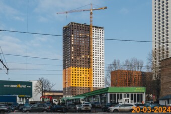 Фото хода строительства - Жилой комплекс"Полярная 25"