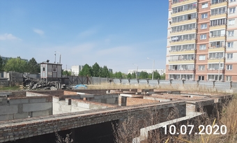 Фото хода строительства - Жилой комплекс "Янтарный". Жилой дом № 3