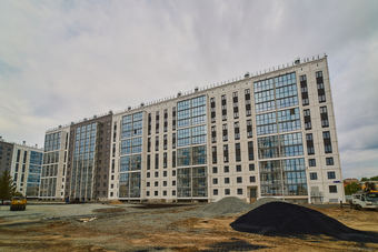 Фото хода строительства - жилой комплекс "Территория" (ЖК "Территория")