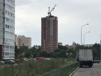 Фотографии хода строительства - Жилой комплекс "Калининский"