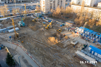 Фотографии хода строительства - Жилой комплекс Михайловский парк