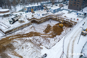 Фотографии хода строительства - Жилой комплекс Михайловский парк