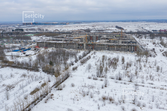 Фотографии хода строительства - Зеленый квартал на Пулковских высотах
