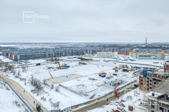 Фотографии хода строительства - ЖК Зеленый квартал на Пулковских высотах
