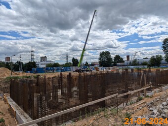 Фото хода строительства - Жилой комплекс"Томилинский бульвар"