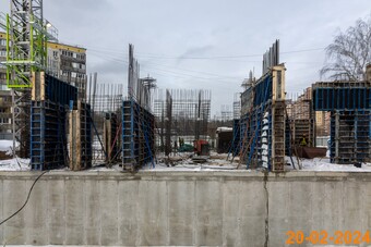 Фото хода строительства - Жилой комплекс"Кузьминский лес"
