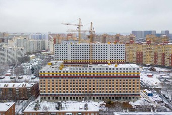 Фотографии хода строительства - Жилой комплекс"Кузьминский лес"