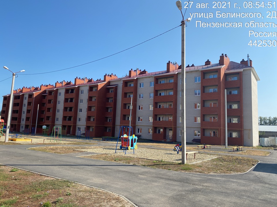 Комплекс пятиэтажных жилых домов по адресу: Пензенская область, г. Кузнецк, ул. Белинского, д. 2ж фото