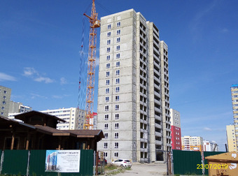 Фотографии хода строительства - строение 42 город Спутник Строительного холдинга "Термодом"