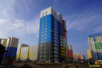 Фото хода строительства - строение 42 город Спутник Строительного холдинга "Термодом"