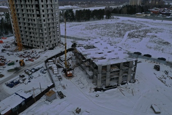 Фотографии хода строительства - Жилой комплекс "Станция Спортивная"
