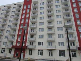 Фото хода строительства - «Строительство  жилых домов со встроенно-пристроенными предприятиями торговли и общественного питания   по ул. 60 лет ВЛКСМ - ул. Чапаева  (156 жилая группа) в г. Евпатории. 1этап. Дом 1 по ГП»