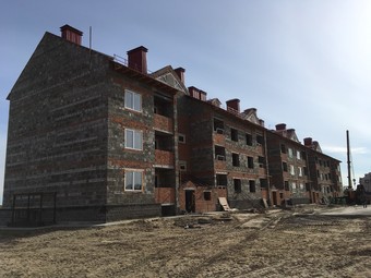 Фото хода строительства - 36-ти квартирный жилой дом поз. № 3 в микрорайоне 3а г. Белоярский