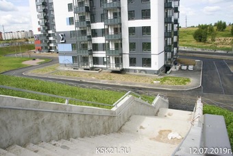 Фотографии хода строительства - ЖК "Центральный" позиция №7 ( 2-я очередь строительства)