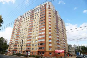 Фото хода строительства - Многоквартирный жилой дом со встроенными помещениями (позиция 1) по ул. Социалистическая в г. Чебоксары в микрорайоне "Зеленый дворик "