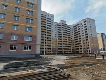 Фото хода строительства - Жилой комплекс "Гвардейский"