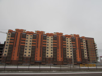 Фото хода строительства - Многоквартирный жилой дом с встроенными нежилыми помещениями ( 11по ГП) 1этап строительства, Кречетников парк