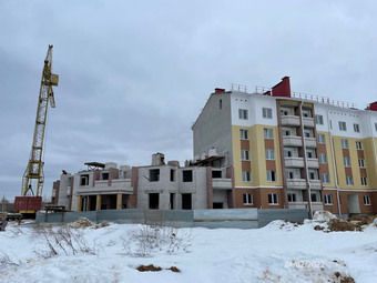 Фото хода строительства - ЖК «Парадный -1 в Славном»