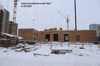 Фотографии хода строительства - Преображенский