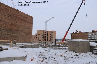Фотографии хода строительства - Преображенский
