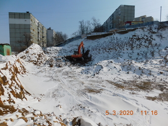 Фотографии хода строительства - Дом на Карбышева