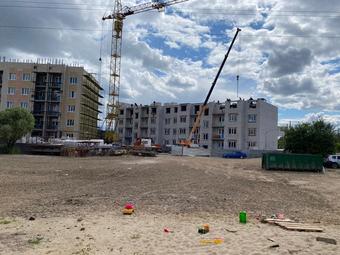 Фотографии хода строительства - Жилой комплекс "Янтарный берег"