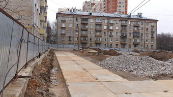 Фотографии хода строительства - Жилой комплекс "Кутузовский квартал"
