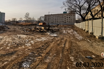 Фото хода строительства - ЖК "Петроглиф парк". III этап строительства