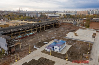 Фотографии хода строительства - Береговой-2.Жилой квартал на Москве-реке