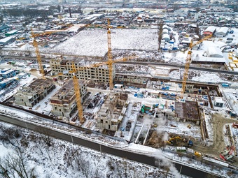 Фотографии хода строительства - Московские ворота II