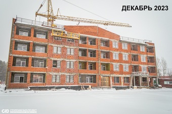 Фотографии хода строительства - Жилой комплекс "Экопарк Сосновый"