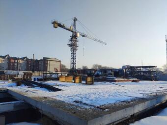 Фотографии хода строительства - Жилой комплекс "Ломоносов"