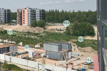 Фотографии хода строительства - Gröna Lund (Этап 12.1 корпус 4.4)