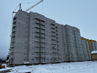 Фотографии хода строительства - Жилой дом №15 по генплану III Южного жилого района по ул. Маршала Конева в г.Вологде