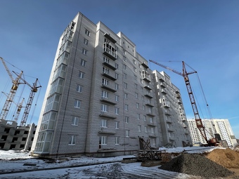Фото хода строительства - Жилой дом №15 по генплану III Южного жилого района по ул. Маршала Конева в г.Вологде