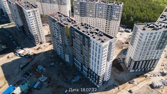 Фотографии хода строительства - ЖК Преображенский на Московском (ГП-46)