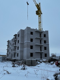 Фотографии хода строительства - Жилой дом №19 по генплану III Южного жилого района по ул. Маршала Конева в г.Вологде