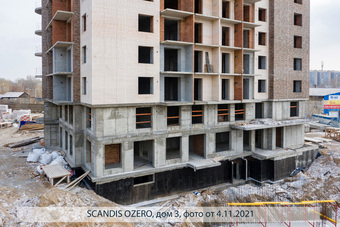 Фотографии хода строительства - Scandis Ozero