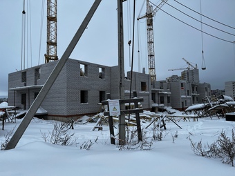 Фотографии хода строительства - Жилой дом №13 по генплану III Южного жилого района по ул. Маршала Конева в г.Вологде