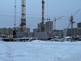 Фотографии хода строительства - Жилой дом №13 по генплану III Южного жилого района по ул. Маршала Конева в г.Вологде