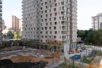 Фото хода строительства - Жилой комплекс Волоколамское 24