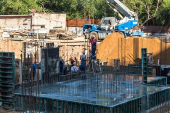 Фотографии хода строительства - Жилой комплекс «Витражи»