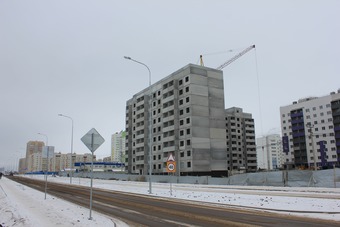 Фотографии хода строительства - Микрорайон «Центральный».