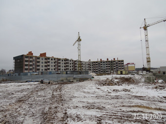 Фотографии хода строительства - ЖК "Парадный-1 в Славном"