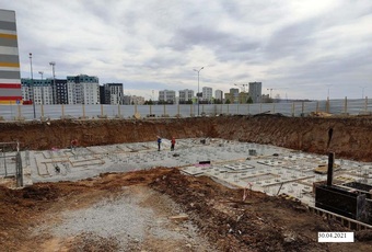 Фотографии хода строительства - Жилой комплекс в районе "Солнечный" (очередь 3)