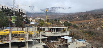 Фотографии хода строительства - Комплекс апартаментов More.Yalta