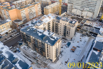 Фото хода строительства - Жилой комплекс №2 "Новоостровский"