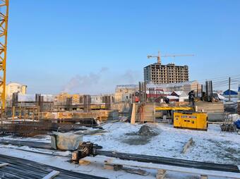 Фотографии хода строительства - МКД 3, Жилой комплекс в 16 квартале г. Якутска